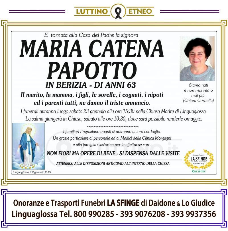 Maria Catena  Papotto 